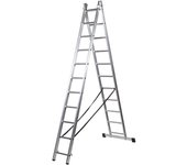 Escalera transformable 2x11 peldaños