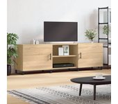Mueble para tv | mueble de salón | mesa de tv madera de ingeniería roble sonoma 150x30x50 cm cfw83407