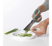 Brabantia tasty + tijeras para hierbas y herramienta de limpieza, color fir green