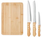 Set cuchillos + tabla