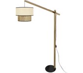 Farola tosel cochin p tela vertical oscuro d40 x h190 cm