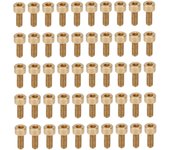 Paquete de 50 tornillos de cabeza hexagonal de cobre - - m4m4x10