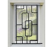 Cuadrícula de defensa estructural para la ventana h = 75 cm x w = 80 cm (costa de tabla)