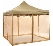 Mosquitera negra para jardín, cenador de 360x300cm, resistente al agua, reemplazo universal, pantalla de red, cortina de 4 puertas con cremalleras