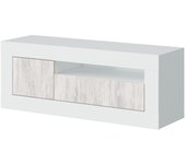 Mueble de tv new york- blanco velho y blanco artik
