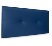 Dhome cabecero de polipiel con botones 105x50cm camas 105 - azul