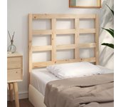 Cabecero 105,5x4x100 cm madera maciza de pino