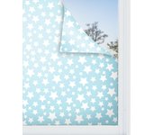 Panorama vinilo para ventanas estrellas color azul 39x100 cm - vinilos adhesivo para cristal - pegatina opaca - vinilo translúcido