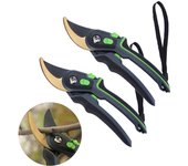 2 tijeras de jardinería, tijeras de podar, herramienta de injerto, tijeras de jardinería, podadoras de ramas de árboles frutales, tijeras de corte