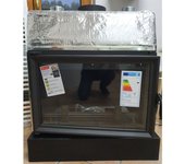 Chimenea de leña kratki mod. oliwia 18 kw con ventilación