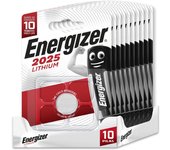 Energizer - pack de 10 pilas de botón 2025 lithium
