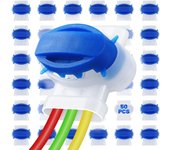 Lote de 50 conectores de cable rellenos de resinas para robot cortacésped automower