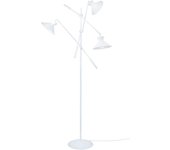 Farola tosel leeds metal articulado oro blanco d90 x h190 cm