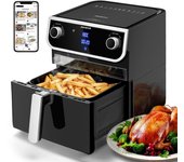 Freidora sin aceite 1700w, 8l, ventana de visualización,827367