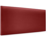 Dhome cabecero de polipiel liso 105x50cm camas 105 - rojo