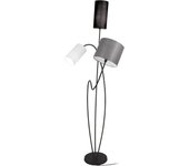 Farola tosel midi el plastico árbol negro d45 x h170 cm