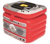 Nevera hinchable flotante bestway tocadiscos 61x53 cm