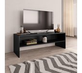 Mueble para tv | mueble de salón | mesa de tv madera contrachapada negro 120x40x40 cm cfw77143