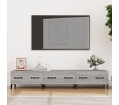Mueble para tv | mueble de salón | mesa de tv madera contrachapada gris sonoma 150x34,5x30 cm cfw92826