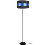 Farola tosel britânia tela vertical negro d40 x h160 cm
