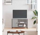Mueble para tv | mueble de salón | mesa de tv madera contrachapada gris sonoma 80x40x50 cm cfw47947