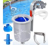 Viene el skimmer de superficie para piscina sobre el suelo, skimmer de superficie montado en la pared con cesta de skimmer extraíble