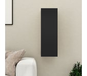 Mueble para tv | mueble de salón | mesa de tv madera contrachapada negro 30,5x30x90 cm cfw82470