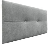 Dhome cabecero de tela aqualine con botones 105x50cm camas 105 - gris