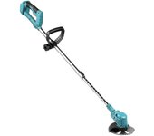 Recortadora de batería inalámbrica azul l.135 cm sin batería