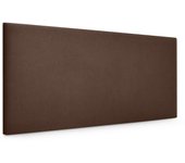 Dhome cabecero de tela aqualine liso 110x50cm camas 105 - marrón