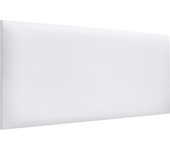 Dhome cabecero de polipiel liso 110x50cm camas 105 - blanco