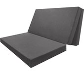 Colchón plegable gris 150*190 colchón camper colchón suelo, colchón furgonetas camper, cama invitados, camión, caravana, camping etc