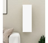 Mueble para tv | mueble de salón | mesa de tv madera contrachapada blanco 30,5x30x90 cm cfw72269