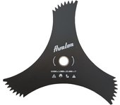 Disco de 3 puntas dentado avalon universal 300 x 25,4 x 3 mm para desbrozadora
