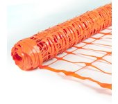 Malla naranja obra 1 mt x 50 mts