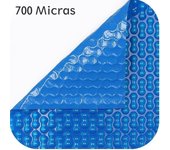 Cobertor térmico geobubble azul para piscina 700 micras (8 x 4 m.)
