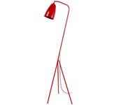 Farola tosel larsen metal articulado rojo d40 x h155 cm