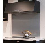 Panel antisalpicaduras de aluminio ignífugo para cocina 900x700mm