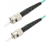 Cable de fibra óptica om4 para router de st a st multimodo simplex 50µm/125µm, 25m