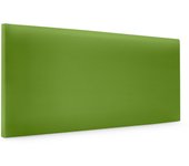 Dhome cabecero de polipiel liso 110x50cm camas 105 - verde
