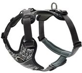 Arnés para perro hunter divo reflectante negro/gris talla s/m (52-68 cm)