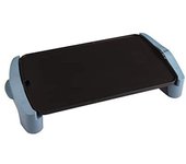 Plancha de cocina antiadherente jata gr2500 am. 46 x 28 cm. 2500 w. fabricada en españa. resistencia patentada