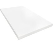 Plancha de espuma poliuretano multiusos - medida: 100 x 200 x 13 cm de grosor - dureza firme - densidad 20 kg/m3