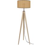 Farola tosel calicut trépied tela trípode natural d40 x h163 cm