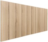 Dhome cabecero de madera reciclada dm estilo palet vertical 110x46 camas 105 - madera natural