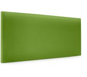 Dhome cabecero de polipiel liso 105x50cm camas 105 - verde