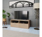 Mueble de tv | mueble de salón | mesa de tv madera de ingeniería roble 95x35x36 cm cfw33186