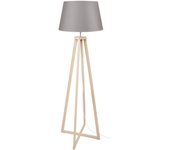 Farola tosel skara tela columna naturales, de aluminio d51 x h162 cm