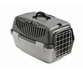 Transportín zolux gulliver 1 deluxe blanco gris metal plástico 32 x 31 x 48 cm