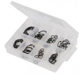 Caja de 64 circlips exteriores (6 a 25 mm)